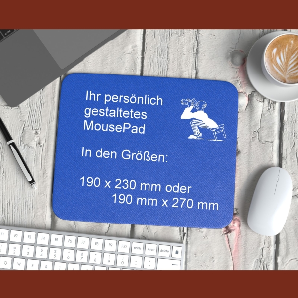 individualisierr bedruckte MousPads